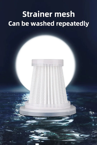 Car Vacuum Cleaner Cordless - 1200mAh Handheld Portable