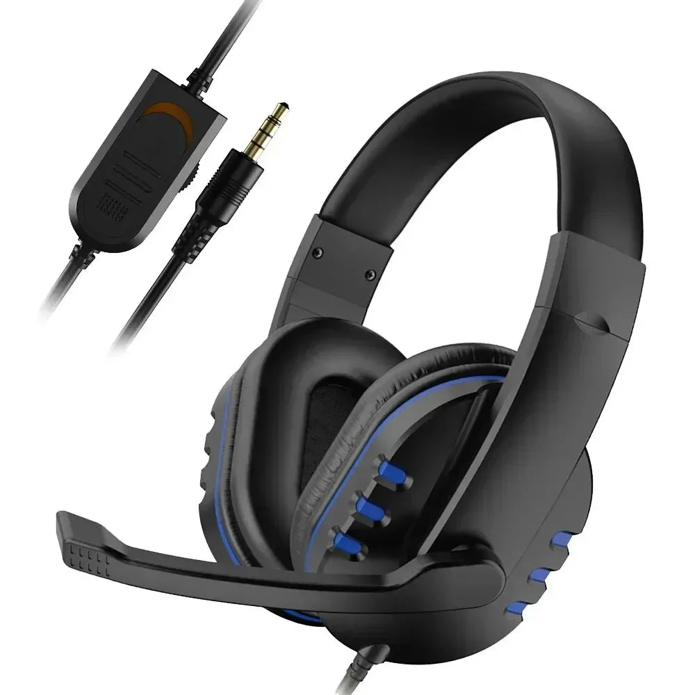Gaming Headset with Microphone - PS4 PC Compatible Wired