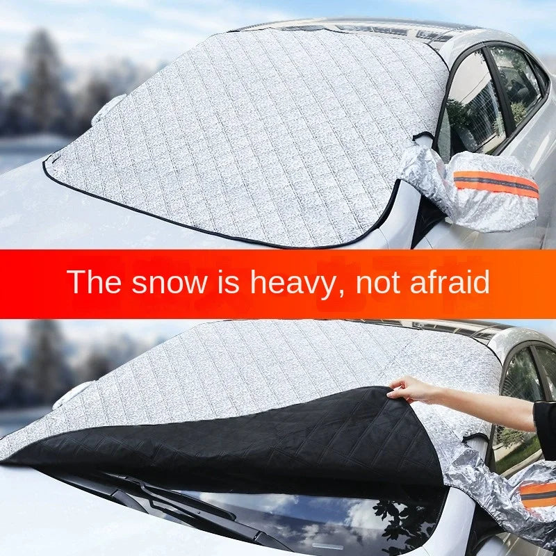 All-Season Windshield Cover - Stops Ice Scraping & Interior Heat