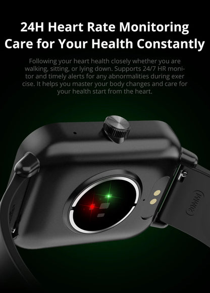 Smart Watch Voice Calling - 1.9" Screen Health Monitor IP68