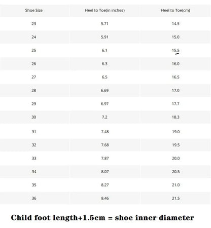 Kids Winter Snow Boots - Warm Cotton Lined Casual Shoes