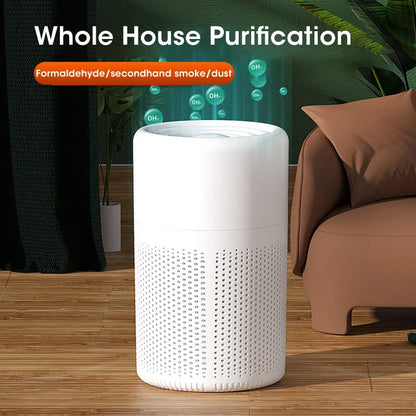 Mini Desktop Air Purifier - HEPA Filter H13 USB-C Portable