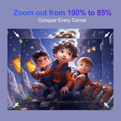 4K Android Projector Native 1080P - 390 ANSI Lumens Portable