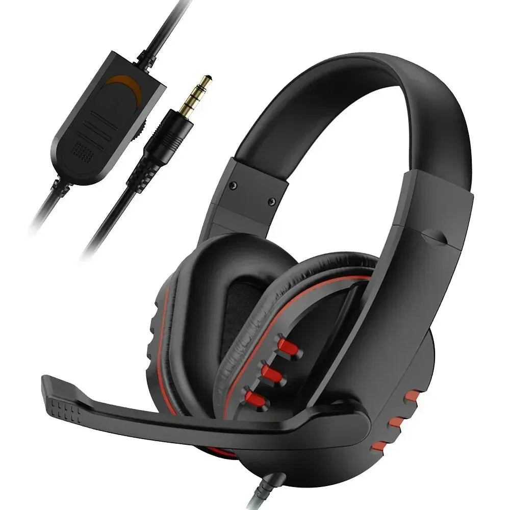 Gaming Headset with Microphone - PS4 PC Compatible Wired