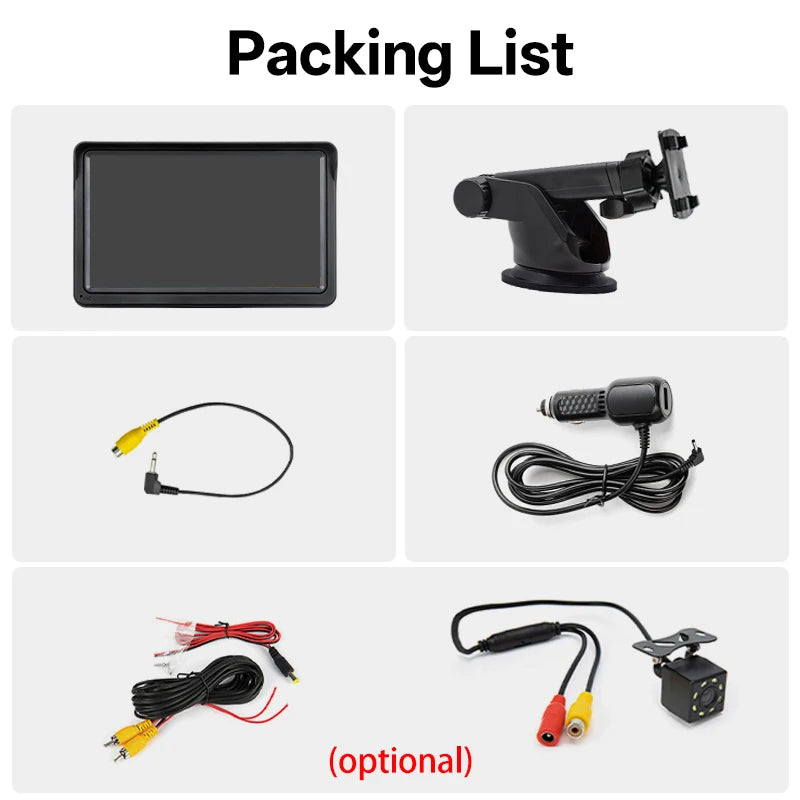 Car Stereo Screen 7 Inch - Wireless CarPlay Android Auto