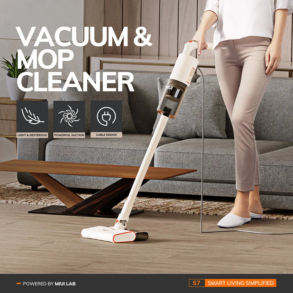 Wet & Dry Vacuum Cleaner - 18000Pa Suction with Mopping