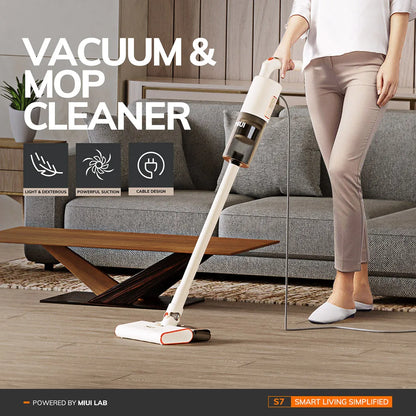 Wet & Dry Vacuum Cleaner - 18000Pa Suction with Mopping