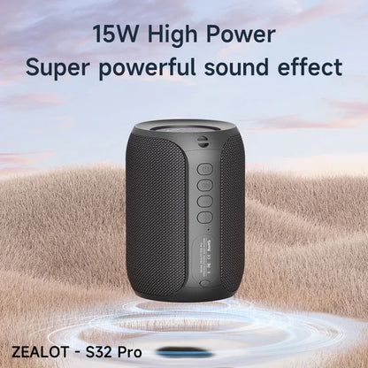 Portable Bluetooth Speaker Waterproof IPX6 - 3600mAh Battery