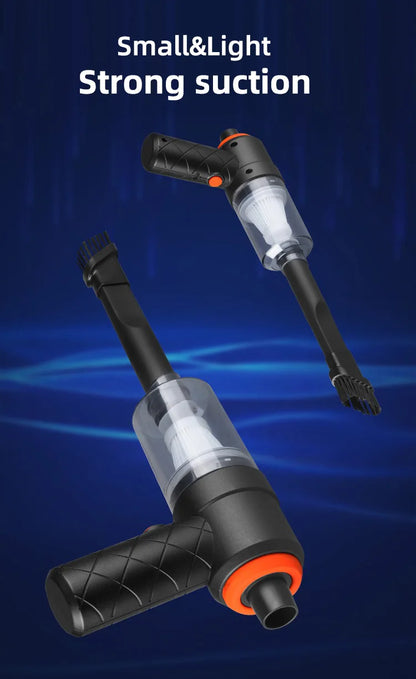 Car Vacuum Cleaner Cordless - 1200mAh Handheld Portable