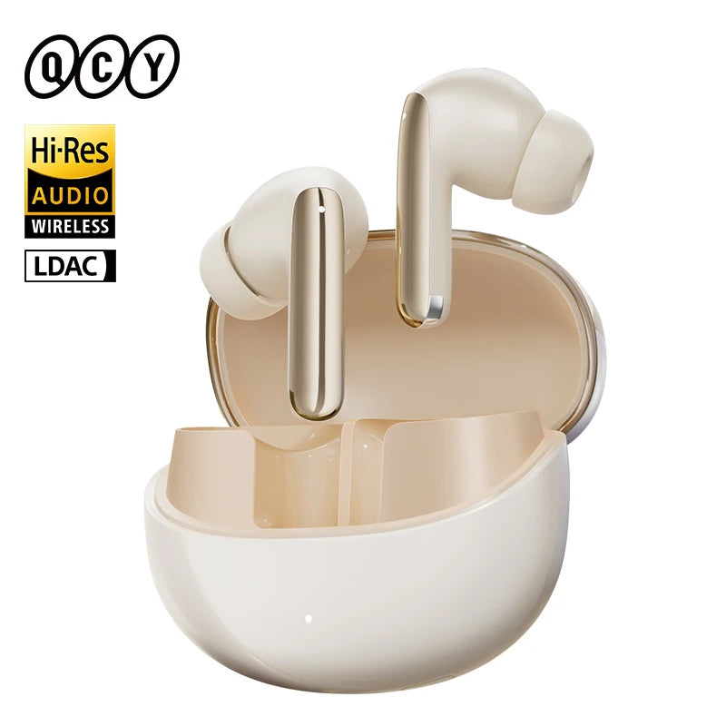 Wireless Earbuds - 46dB Active Noise Cancelling Hi-Res 34H