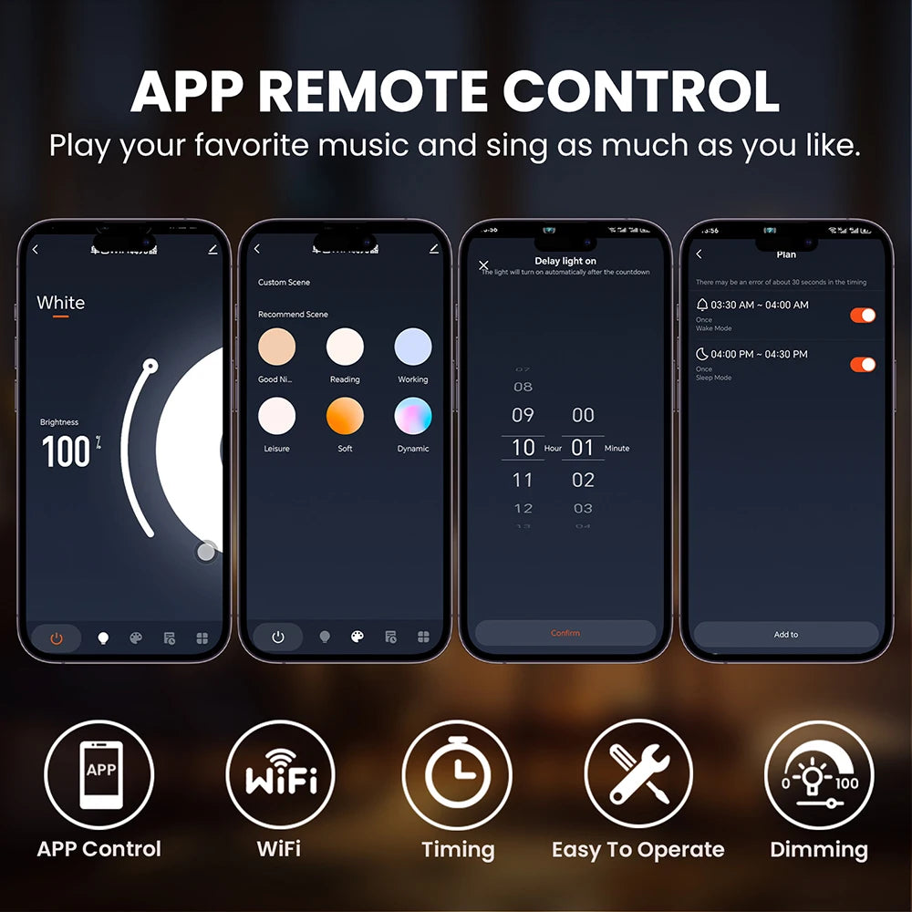 COB LED Strip Light 220V - Waterproof Smart WiFi Control