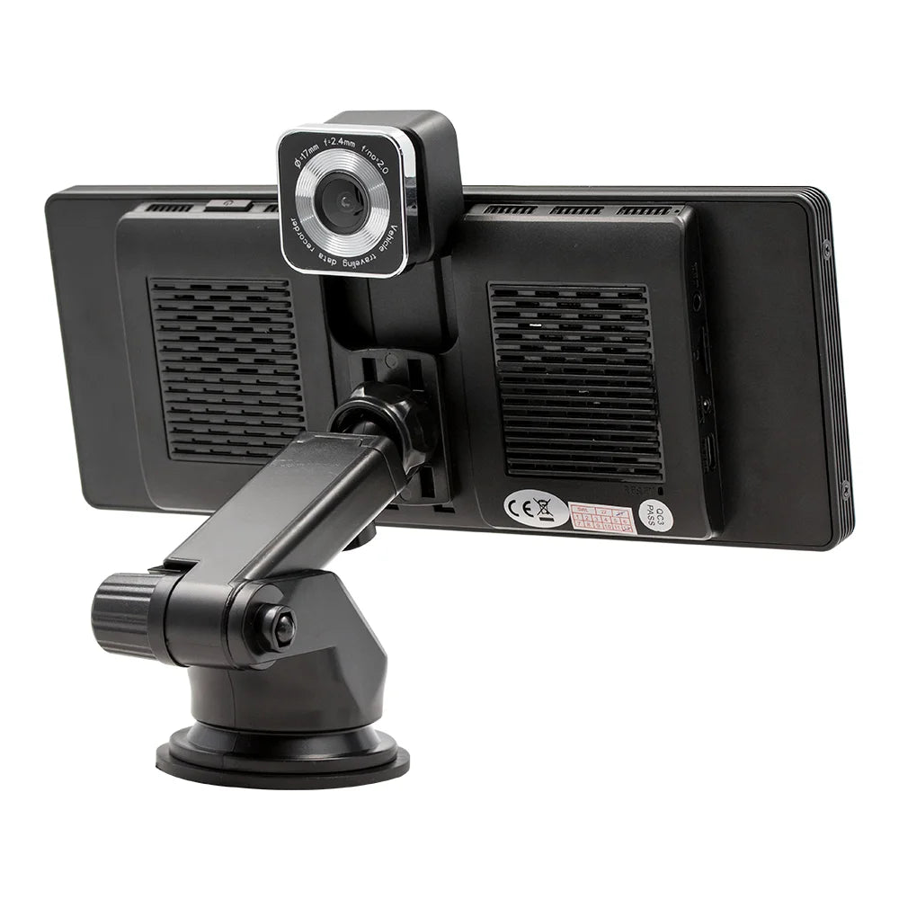 BQCC 10.26 Inch Portable Wireless Carplay Screen HD Rear Reversing Camera Car Radio DVR MP5 Multimedia Video Player Android Auto