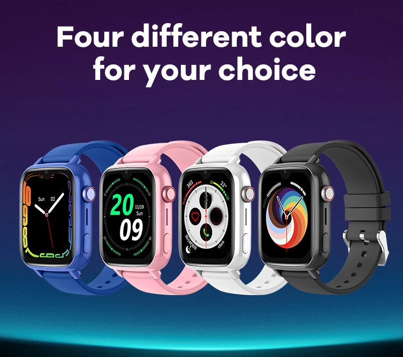 Kids GPS Smart Watch - 4G Video Calling & SOS Emergency Alert