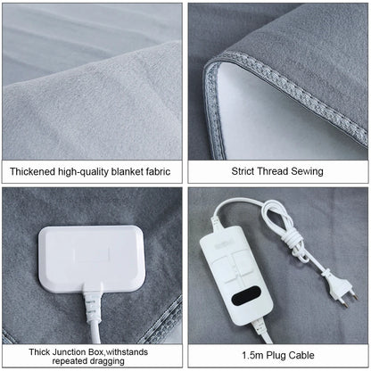 Electric Heated Under Blanket - Double Thermostat Control