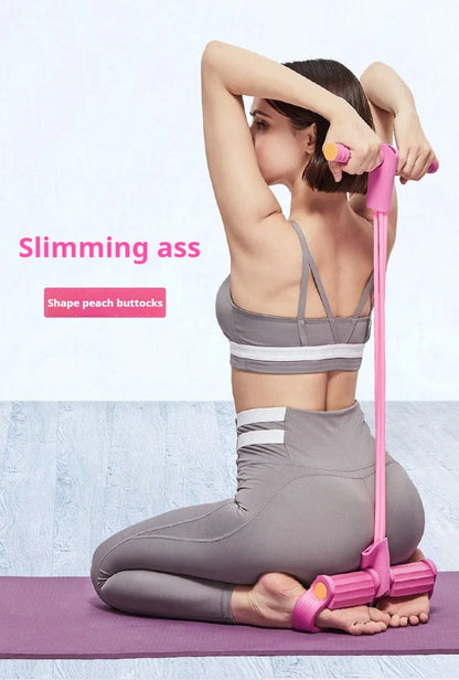 Multifunction Tension Rope Resistance Band Elastic Pedal Puller for Leg Stretching Slimming Training Portable Fitness Equipment