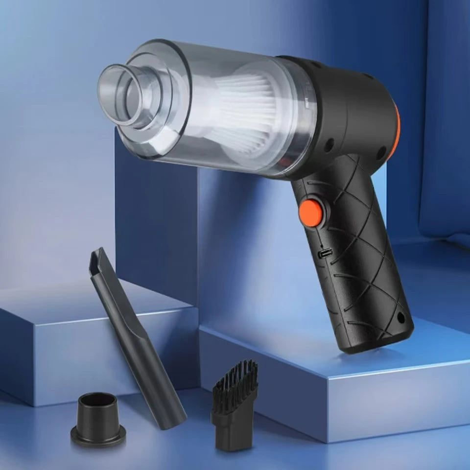 Car Vacuum Cleaner Cordless - 1200mAh Handheld Portable