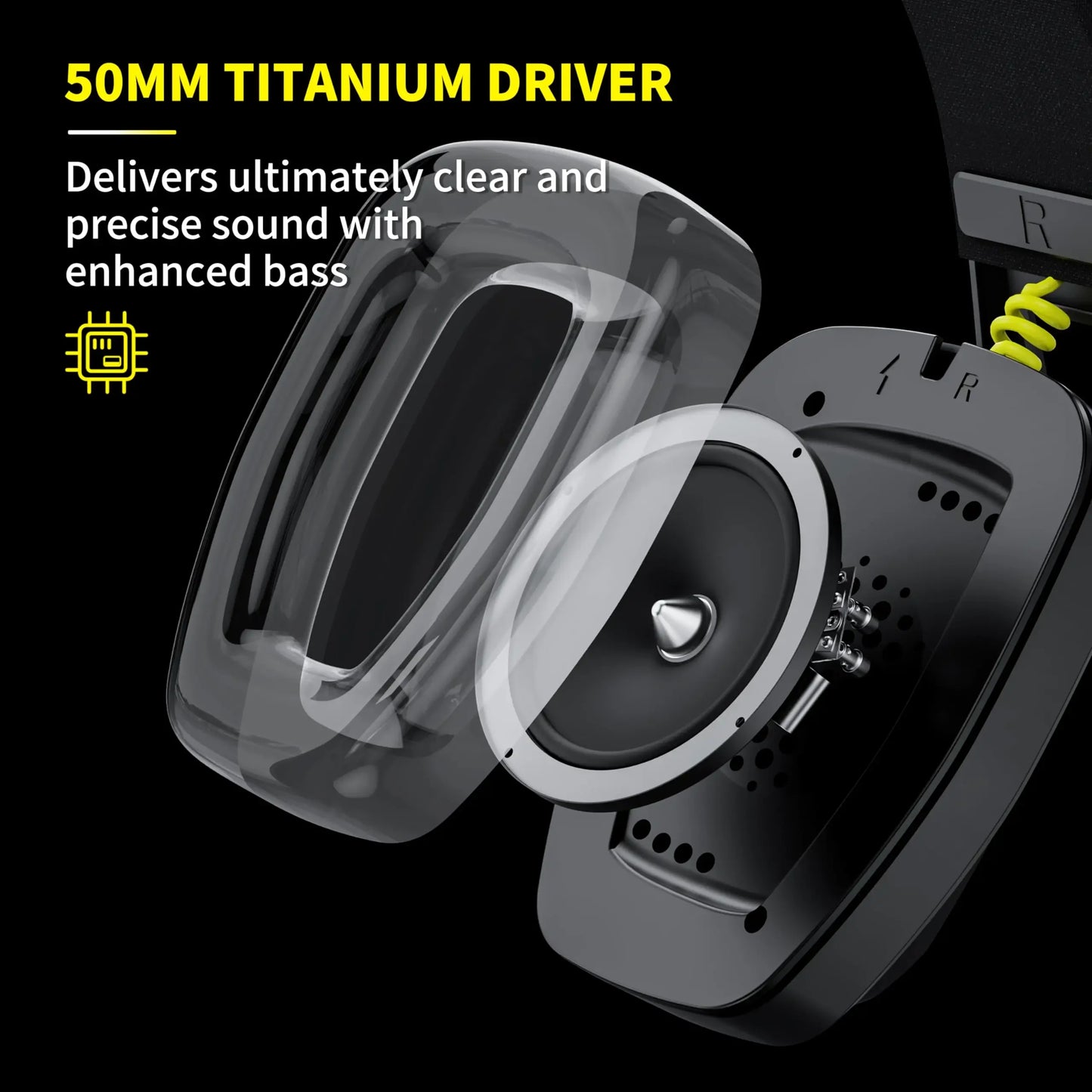 Wireless Gaming Headset - 2.4GHz & Bluetooth with Mic