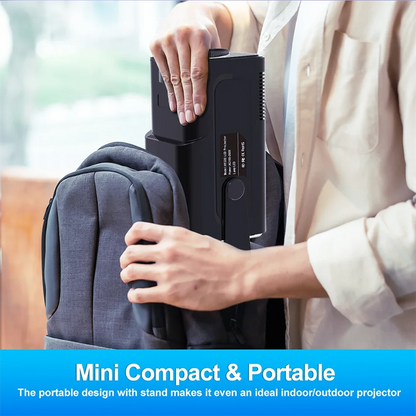 4K Android Projector Native 1080P - 390 ANSI Lumens Portable