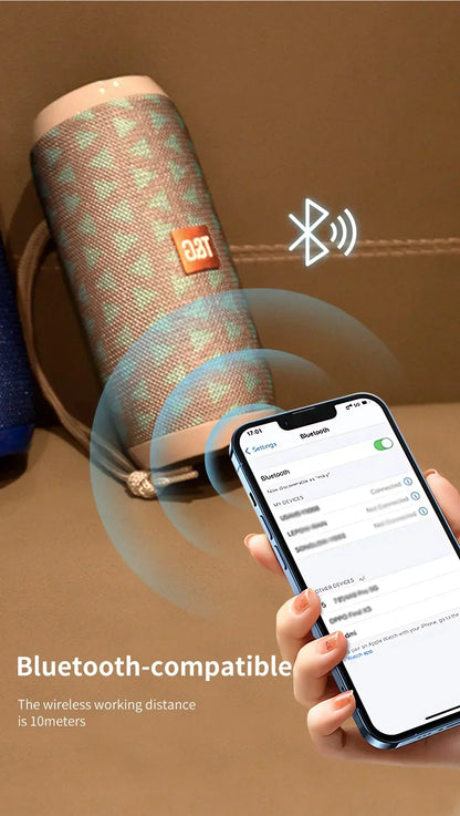 Portable Bluetooth Speaker - IPX5 Waterproof Wireless