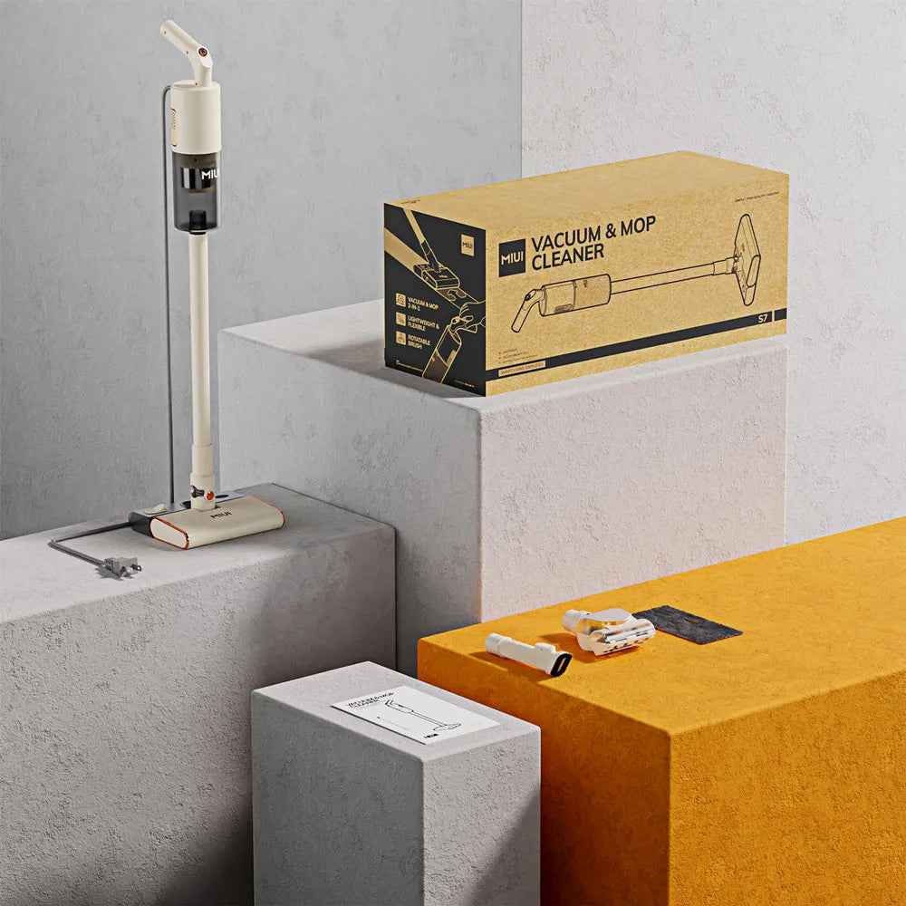 Wet & Dry Vacuum Cleaner - 18000Pa Suction with Mopping