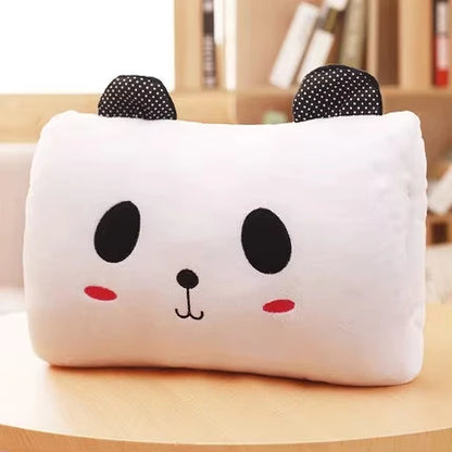 Kids Plush Hand Warmer Pillow - Cute Animal Design Gift
