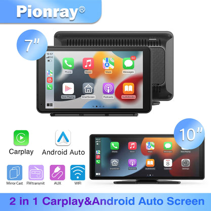 Portable CarPlay Screen 7/10 Inch - Wireless Android Auto