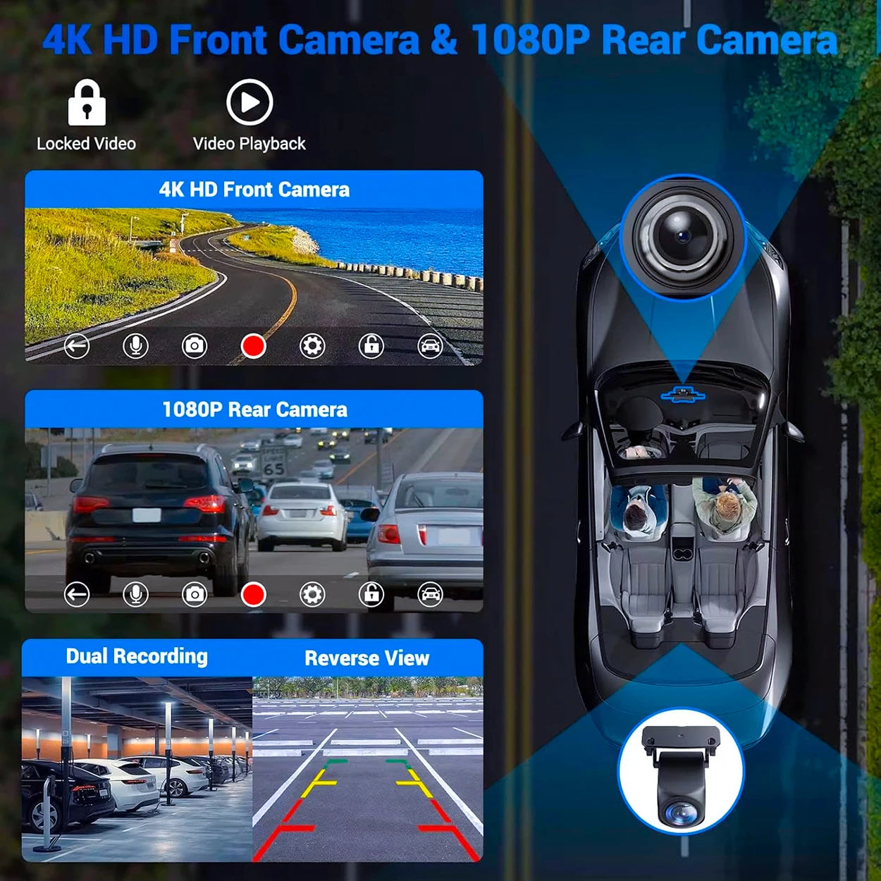 Portable CarPlay Screen 7/10 Inch - Wireless Android Auto