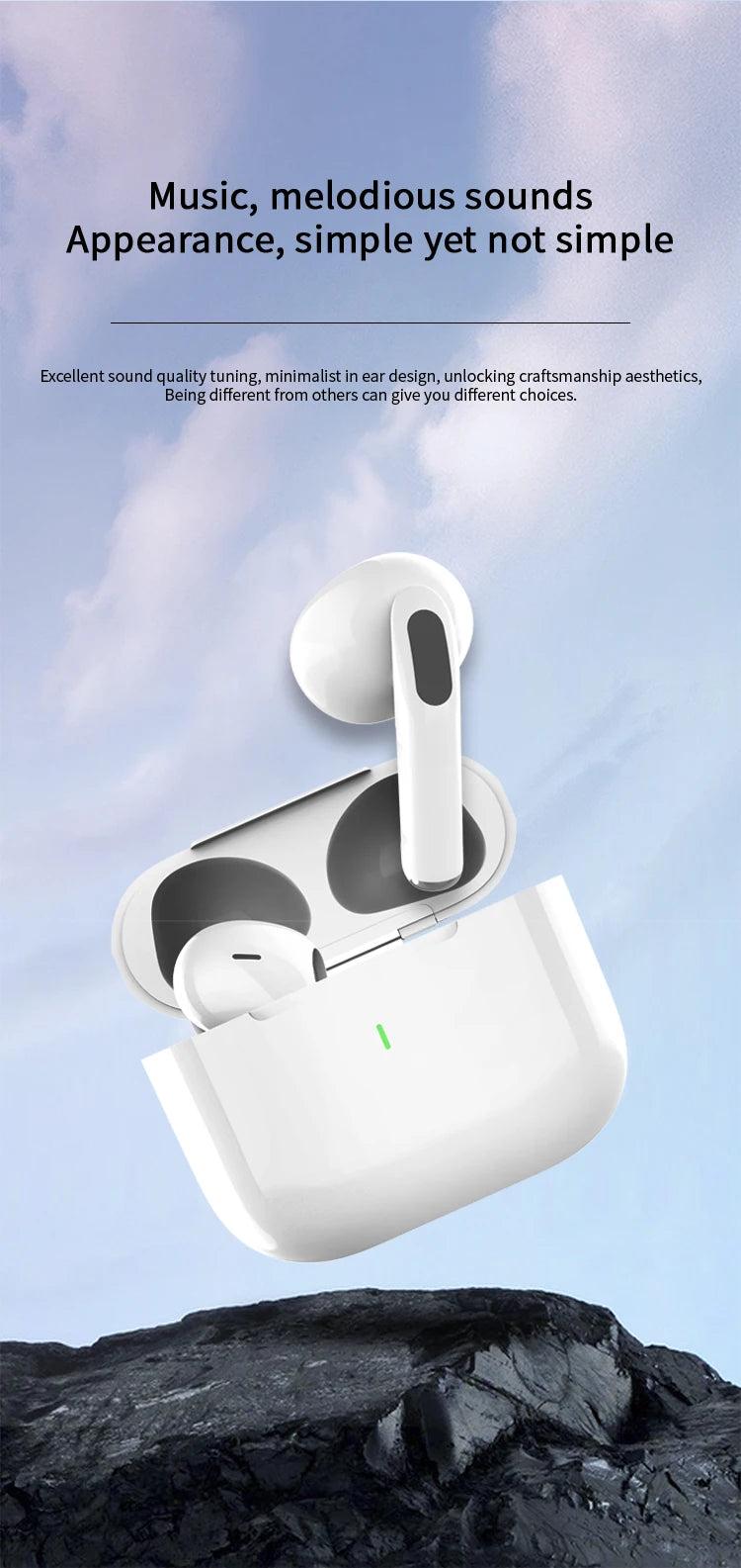 Bluetooth Wireless Earbuds - Active Noise Cancelling HiFi