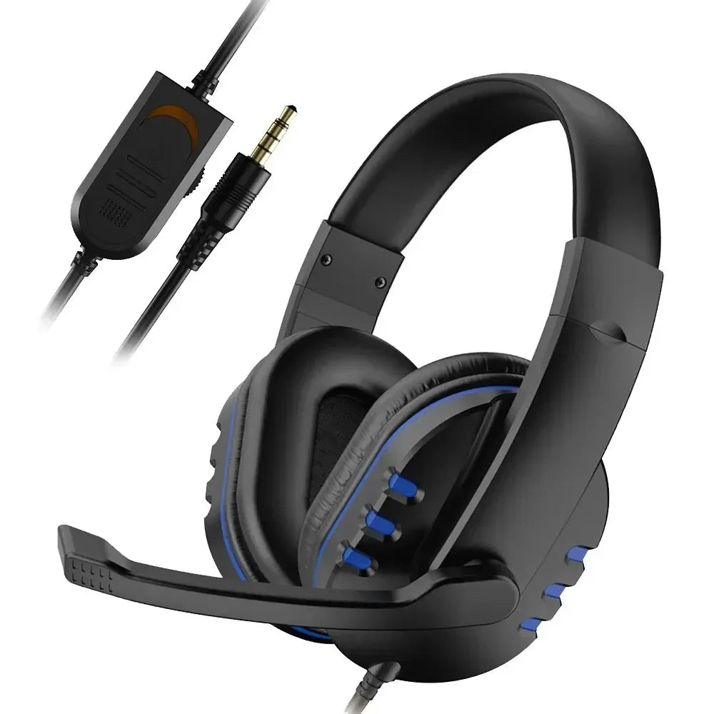 Gaming Headset with Microphone - PS4 PC Compatible Wired
