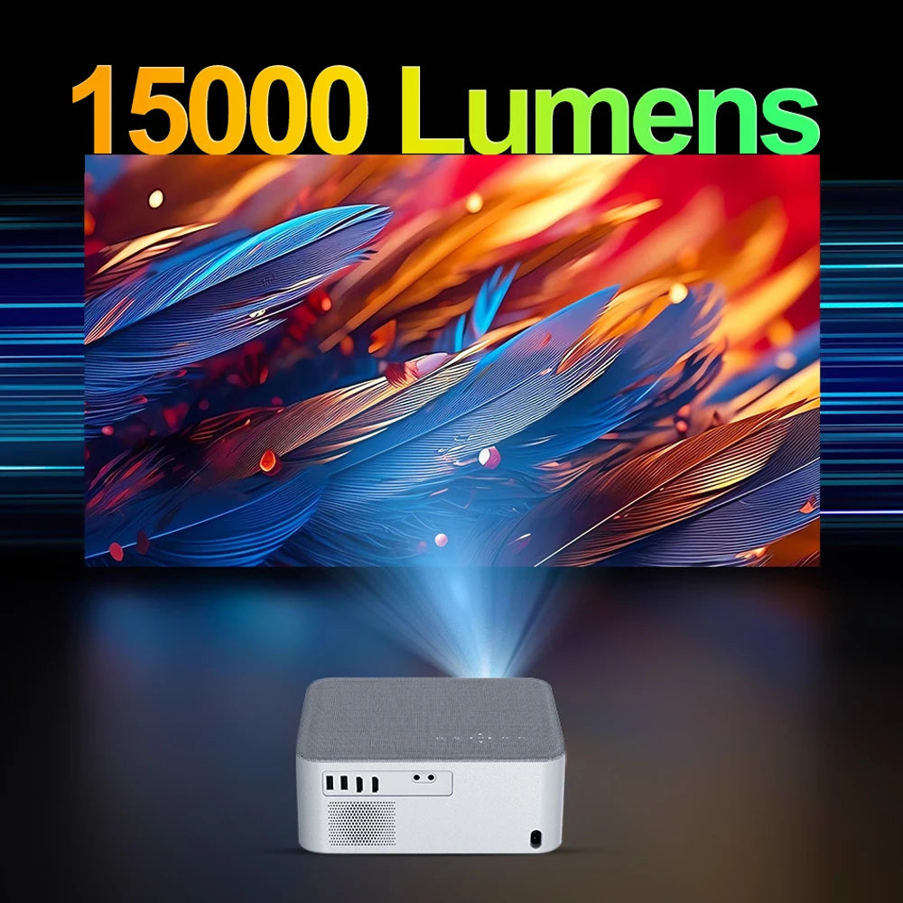 Portable Mini Projector 1080P Full HD - WiFi Android 4K Video