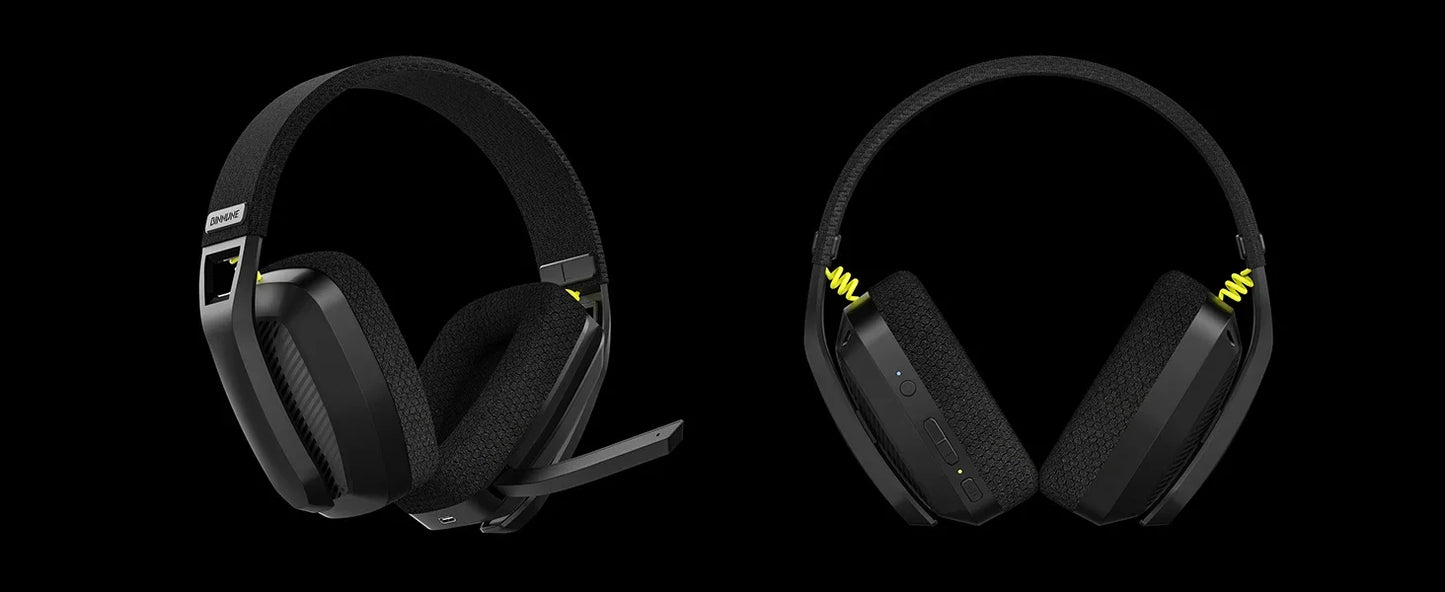 Wireless Gaming Headset - 2.4GHz & Bluetooth with Mic