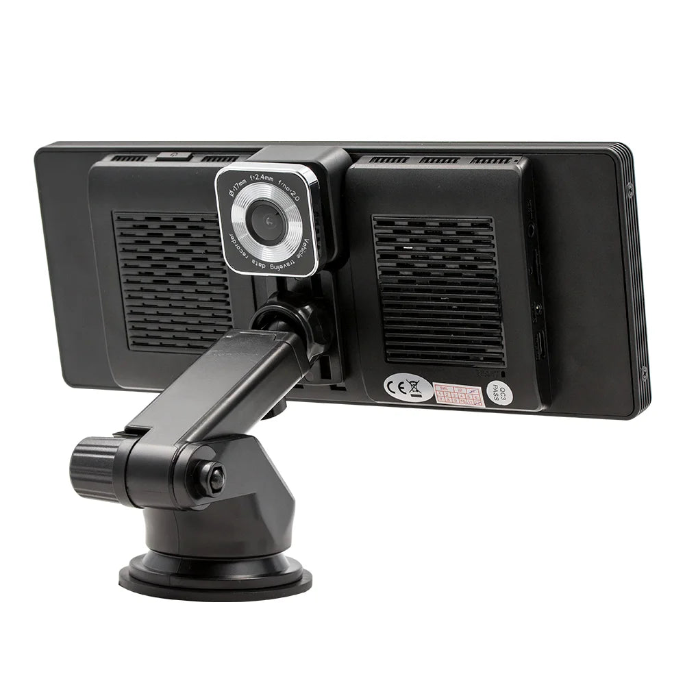 BQCC 10.26 Inch Portable Wireless Carplay Screen HD Rear Reversing Camera Car Radio DVR MP5 Multimedia Video Player Android Auto