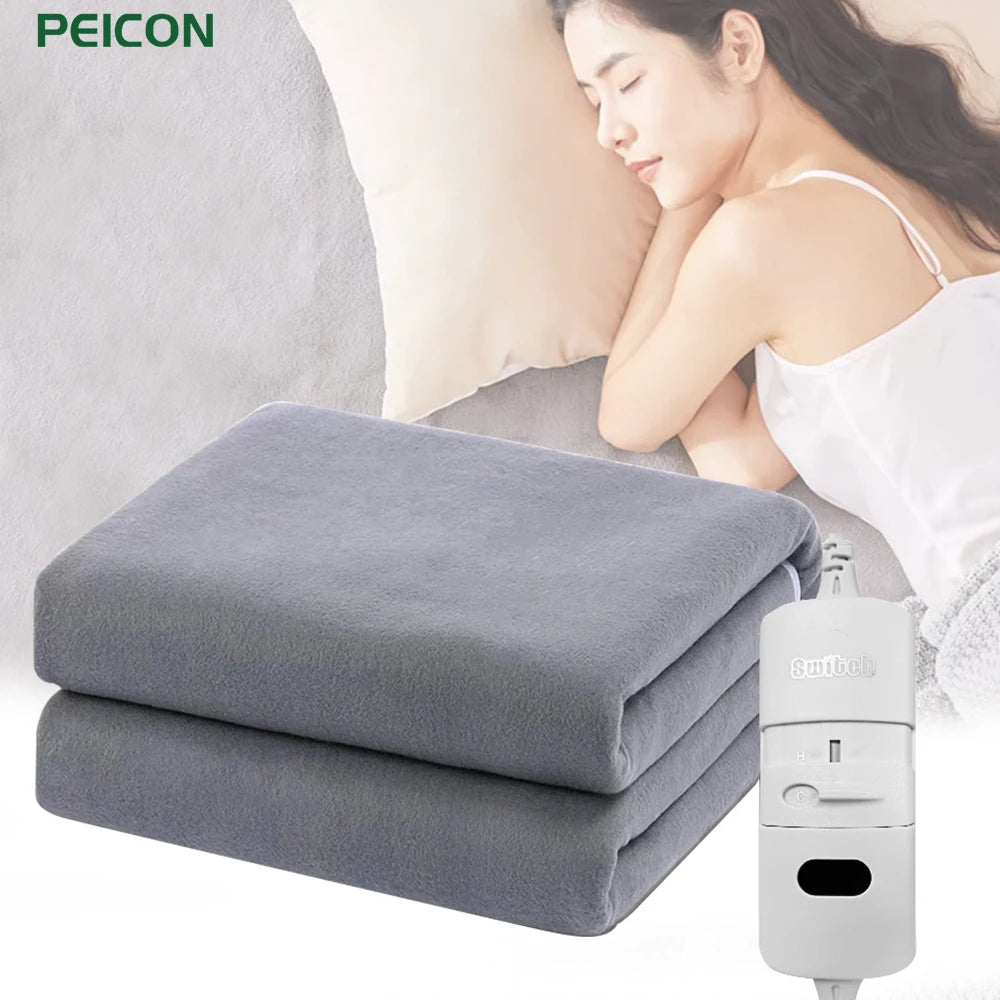 Electric Heated Under Blanket - Double Thermostat Control