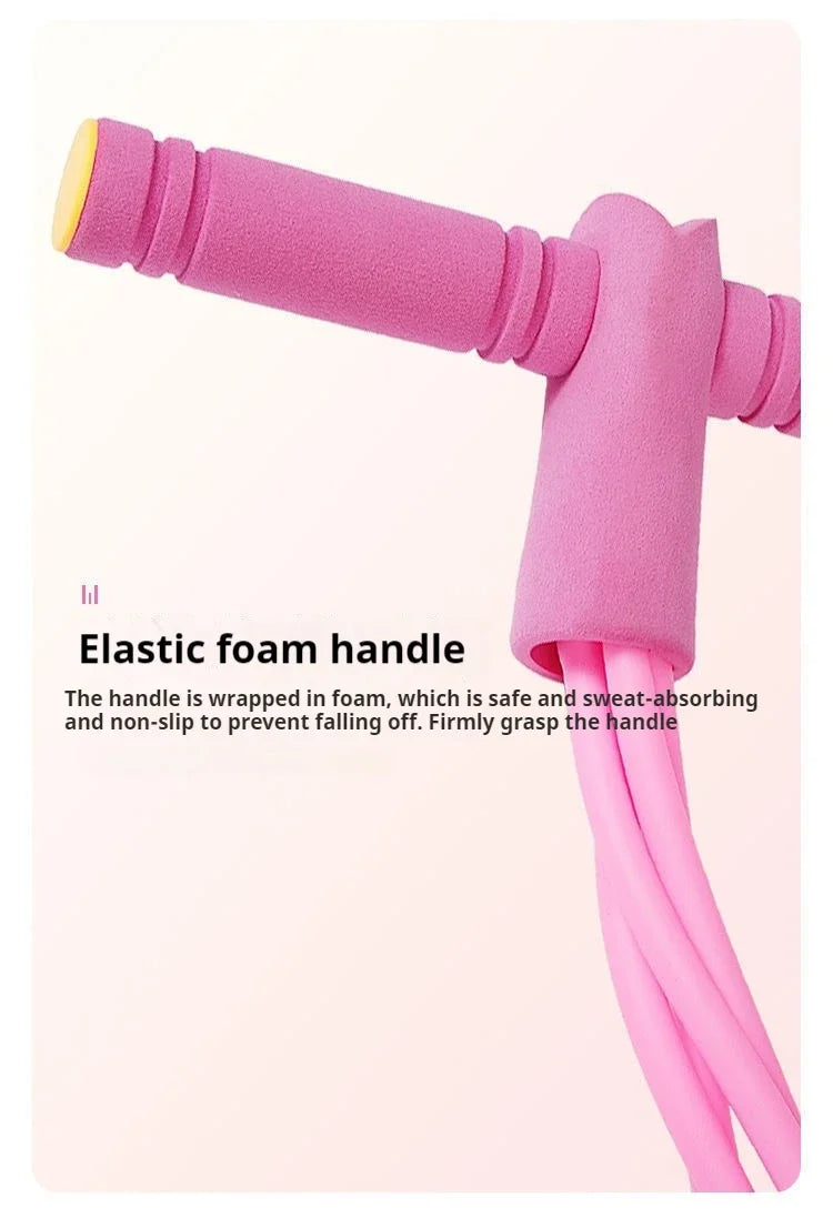 Multifunction Tension Rope Resistance Band Elastic Pedal Puller for Leg Stretching Slimming Training Portable Fitness Equipment