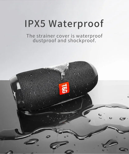 Portable Bluetooth Speaker - IPX5 Waterproof Wireless