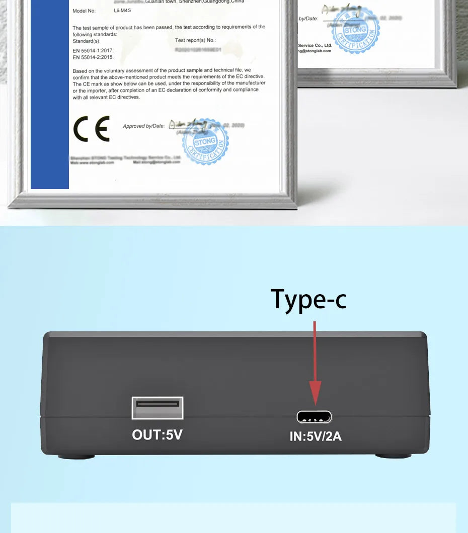 Battery Charger 4-Slot LCD - 18650 21700 26650 AA AAA Smart