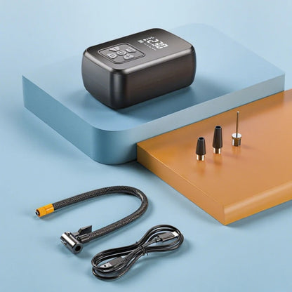 Portable Car Tyre Inflator - Electric Air Pump with Digital Display