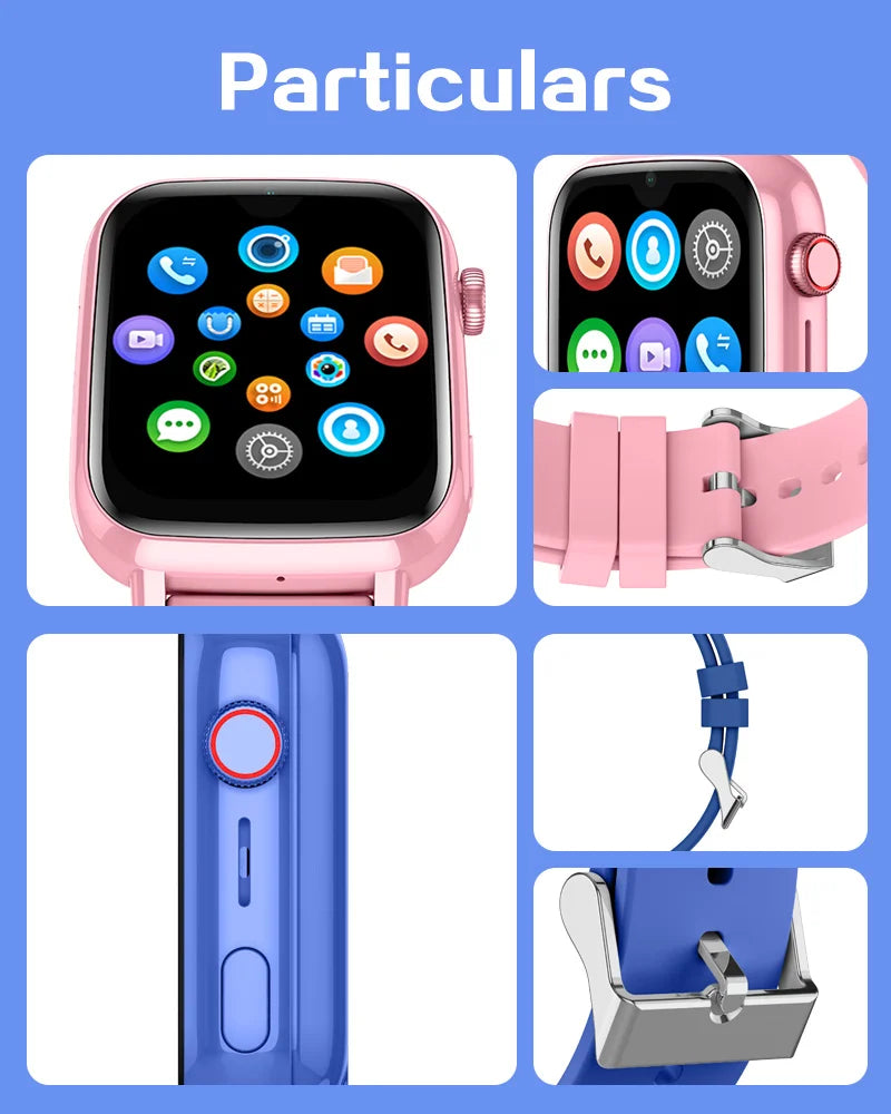 Kids GPS Smart Watch - 4G Video Calling & SOS Emergency Alert