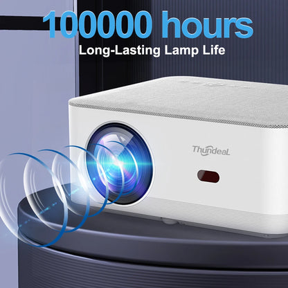 Portable Mini Projector 1080P Full HD - WiFi Android 4K Video