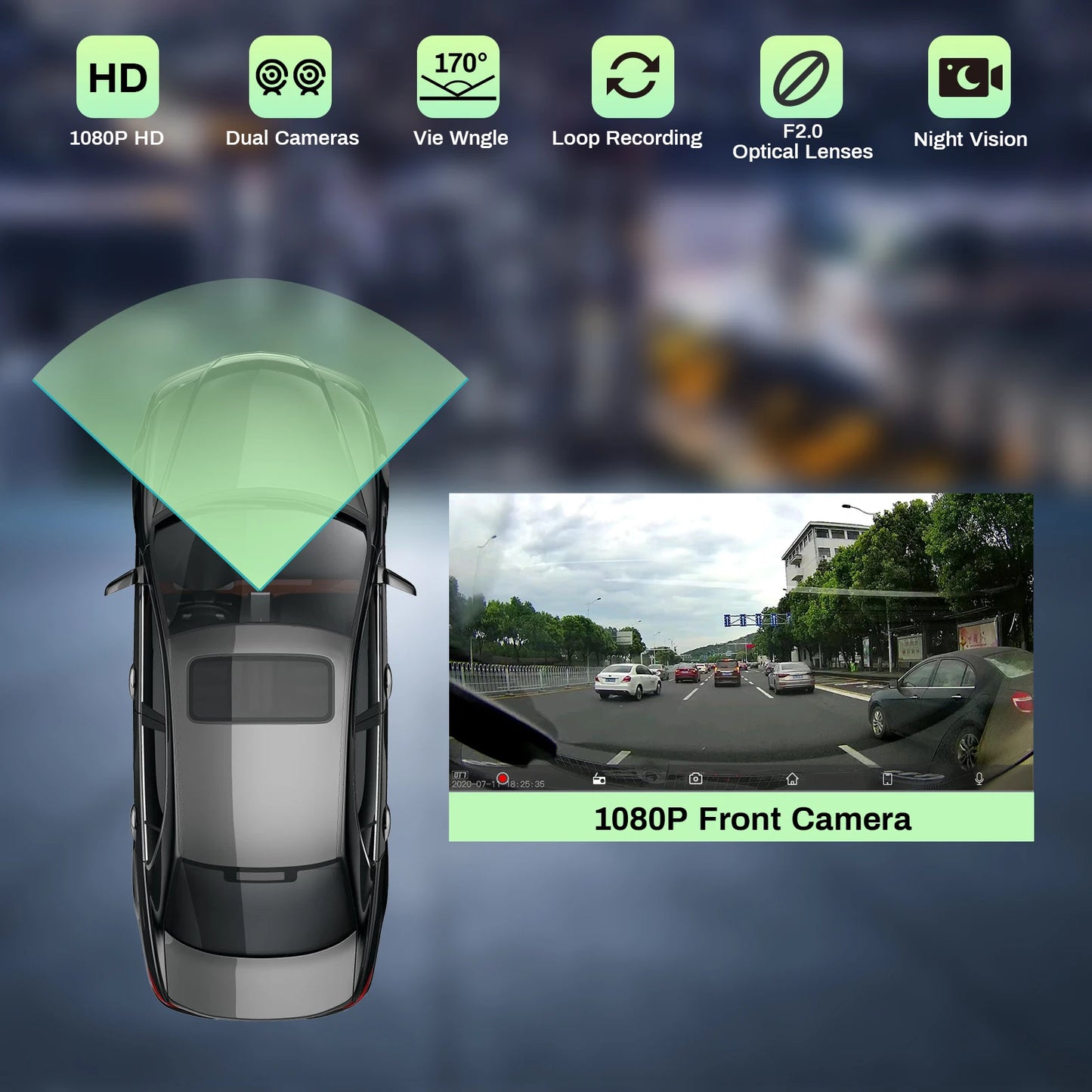 Portable CarPlay Screen 7/10 Inch - Wireless Android Auto