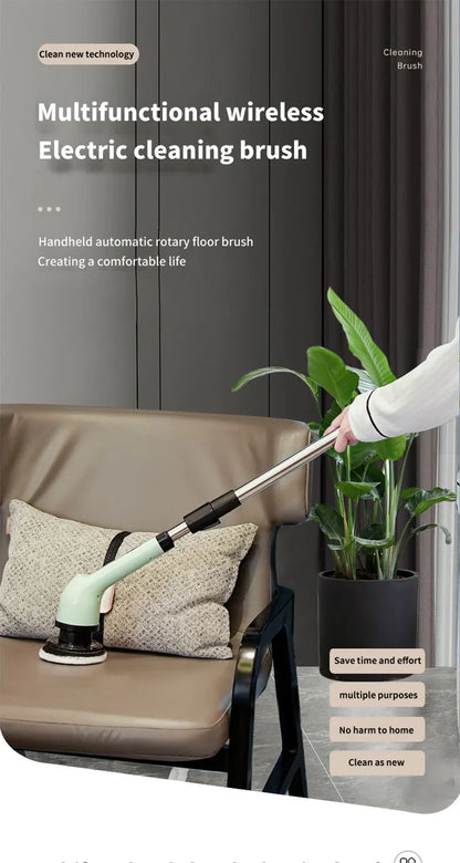 Electric Cleaning Brush 9-in-1 - Extendable Scrubber Kit