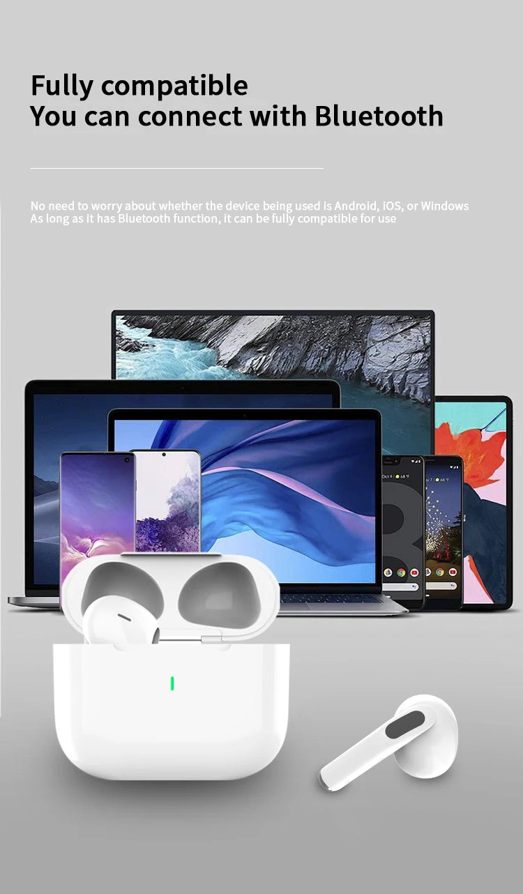 Bluetooth Wireless Earbuds - Active Noise Cancelling HiFi