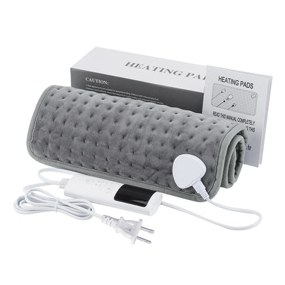 Electric Heating Pad 60x30cm - 9 Temperature Settings Timer