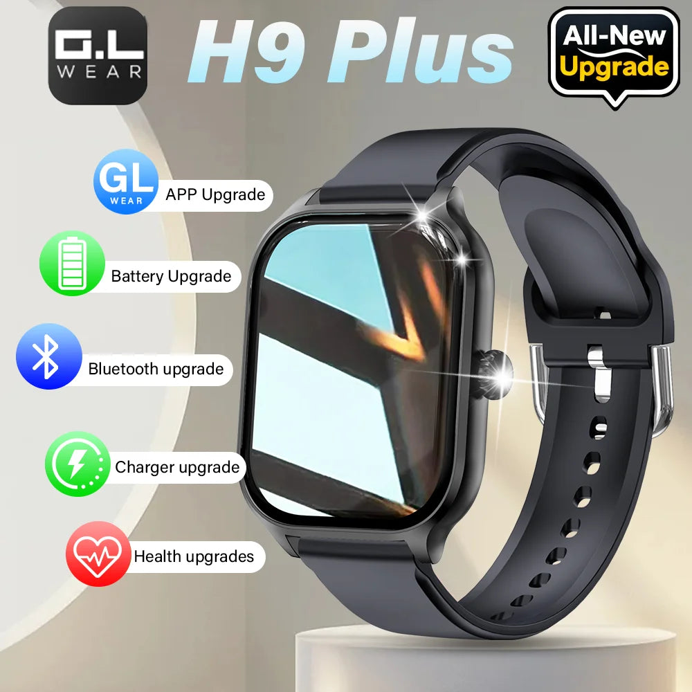 Smart Fitness Watch - Heart Rate Monitor & Bluetooth Calling
