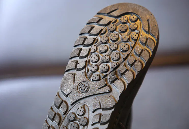 Kids Winter Snow Boots - Warm Cotton Lined Casual Shoes