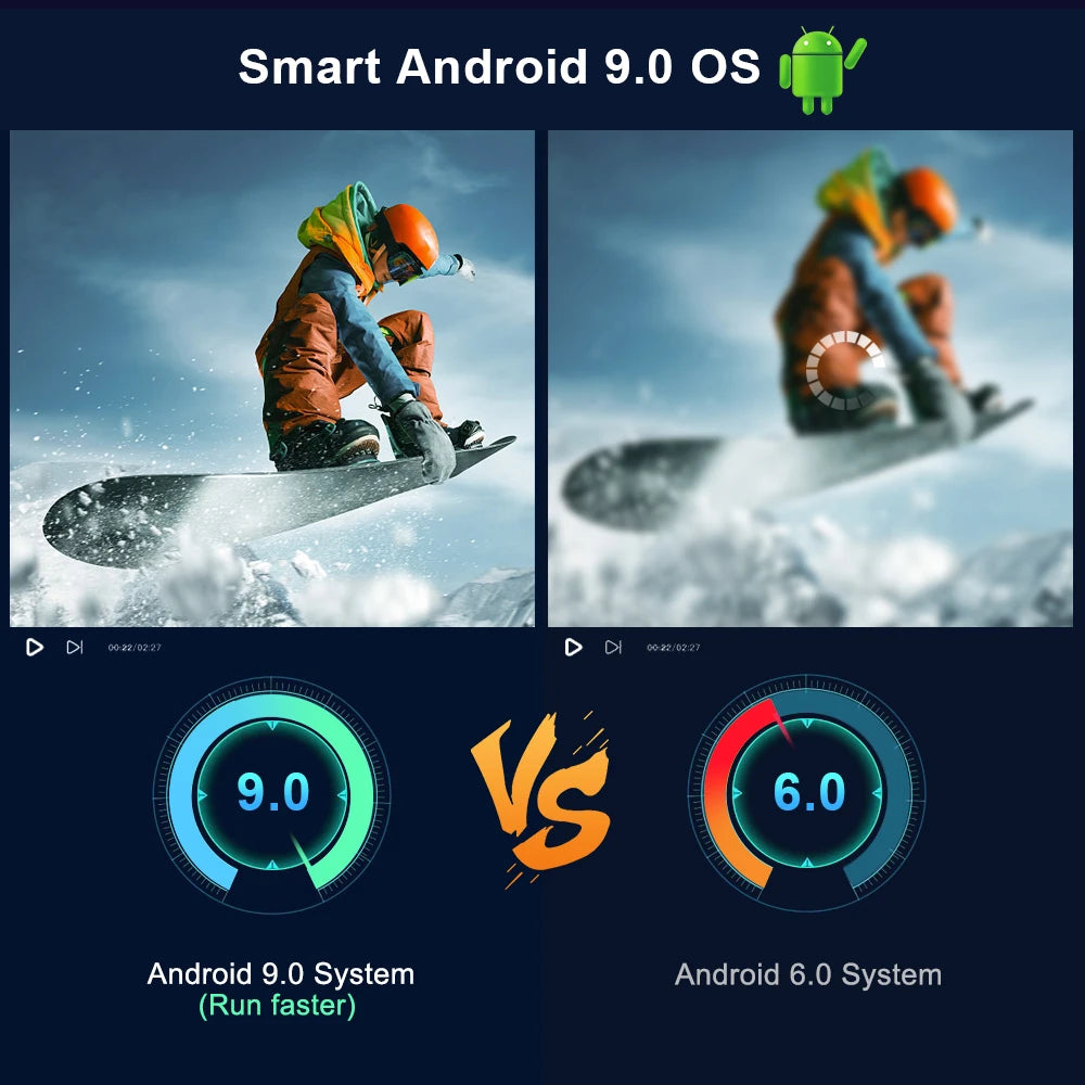 Portable Mini Projector 1080P Full HD - WiFi Android 4K Video