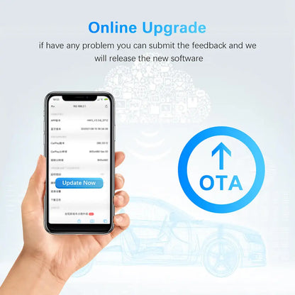 Wireless CarPlay Android Auto Adapter - 2-in-1 USB Dongle