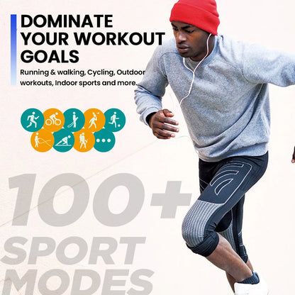 Smart Watch 2.03'' Voice Calling - Fitness Tracker for Men Women