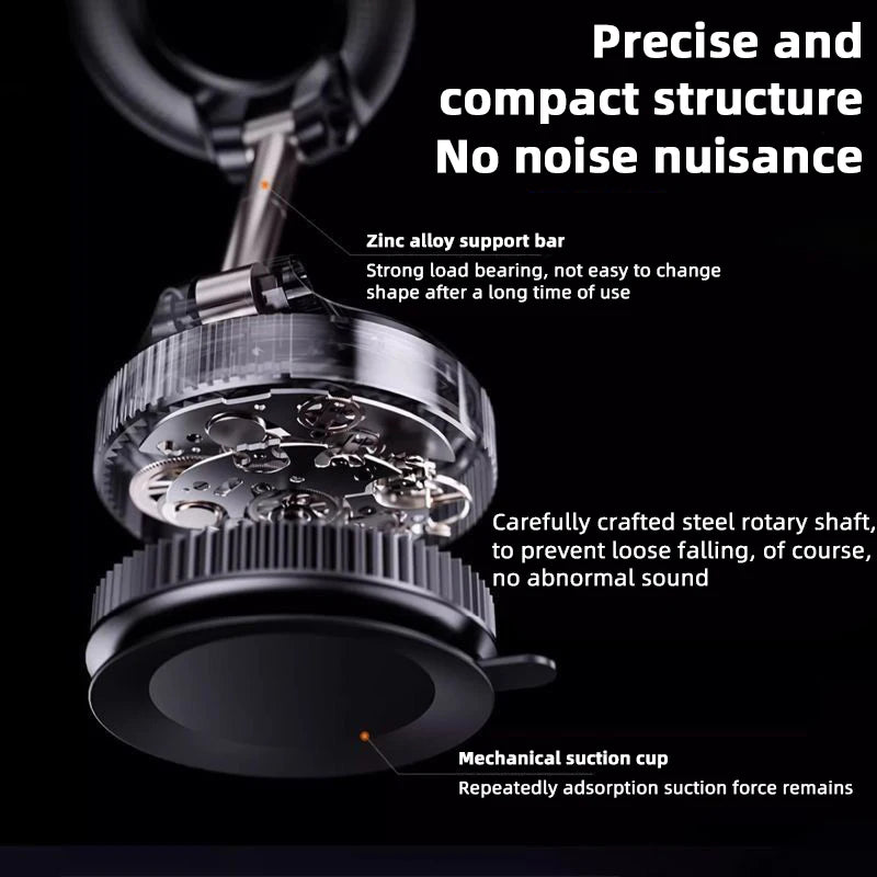 K007 Magnetic Phone Holder｜Three-axis Rotation For Free Adjustment｜A Convenient Choice For Multiple Scenarios.