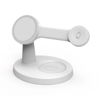 3 In 1 Magnetic Wireless Charger Stand For Magsafe iPhone 16 15 14 13 Pro Max Apple Watch 9 8 AirPods Pro Fast Charging Station